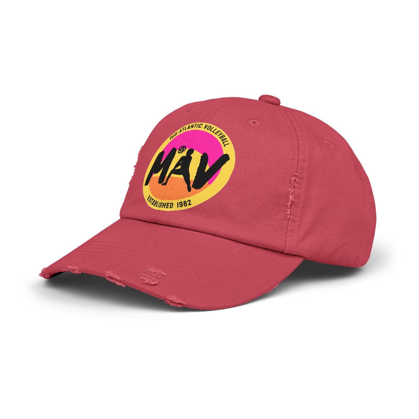 MAV Distressed Unisex Cap