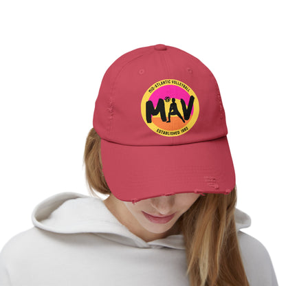 MAV Distressed Unisex Cap