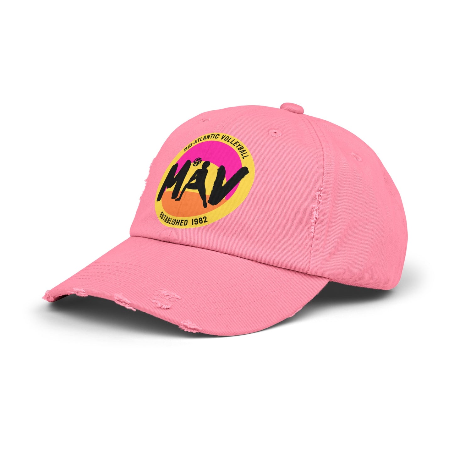 MAV Distressed Unisex Cap