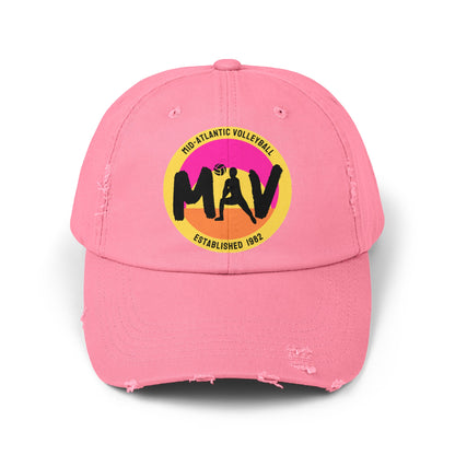 MAV Distressed Unisex Cap