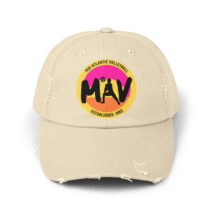 MAV Distressed Unisex Cap